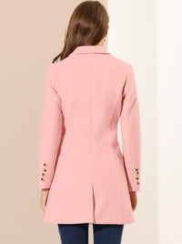 Płaszcz Damski Zimowy o Długim Kroju z Klapami | Elegancki Trencz Damski