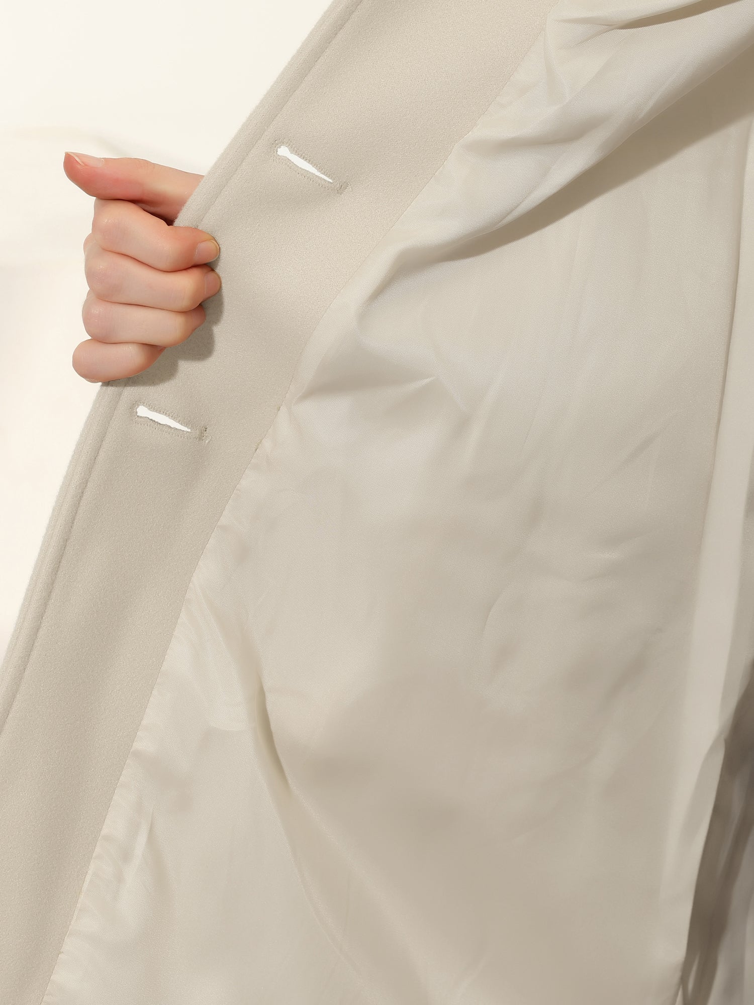 Damski Płaszcz Jednorzędowy o Długim Kroju | Elegancki Płaszcz Damski