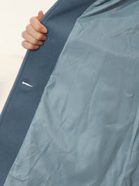 Damski Płaszcz Jednorzędowy o Długim Kroju | Elegancki Płaszcz Damski