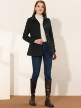 Płaszcz Damski Zimowy do Pracy o Klasycznym Kroju | Elegancki Trencz Damski