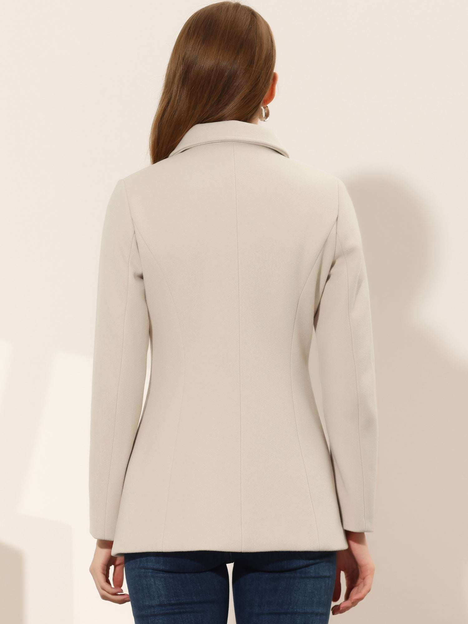 Płaszcz Damski Zimowy do Pracy o Klasycznym Kroju | Elegancki Trencz Damski