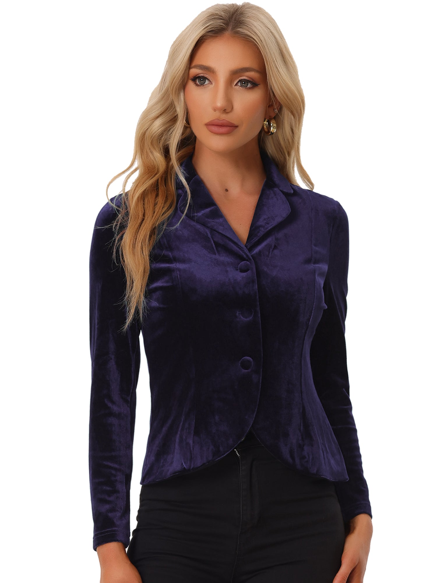 Marynarka Damska do Biura z Klapami | Elegancka Marynarka