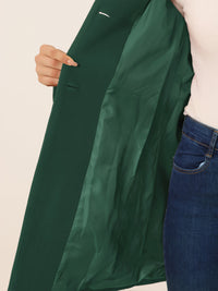 Płaszcz Damski Zimowy z Kołnierzem Stójką o Długim Kroju | Elegancki Płaszcz