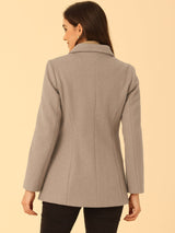 Płaszcz Damski Zimowy do Pracy o Klasycznym Kroju | Elegancki Trencz Damski