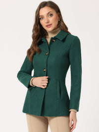 Płaszcz Damski Zimowy do Pracy o Klasycznym Kroju | Elegancki Trencz Damski