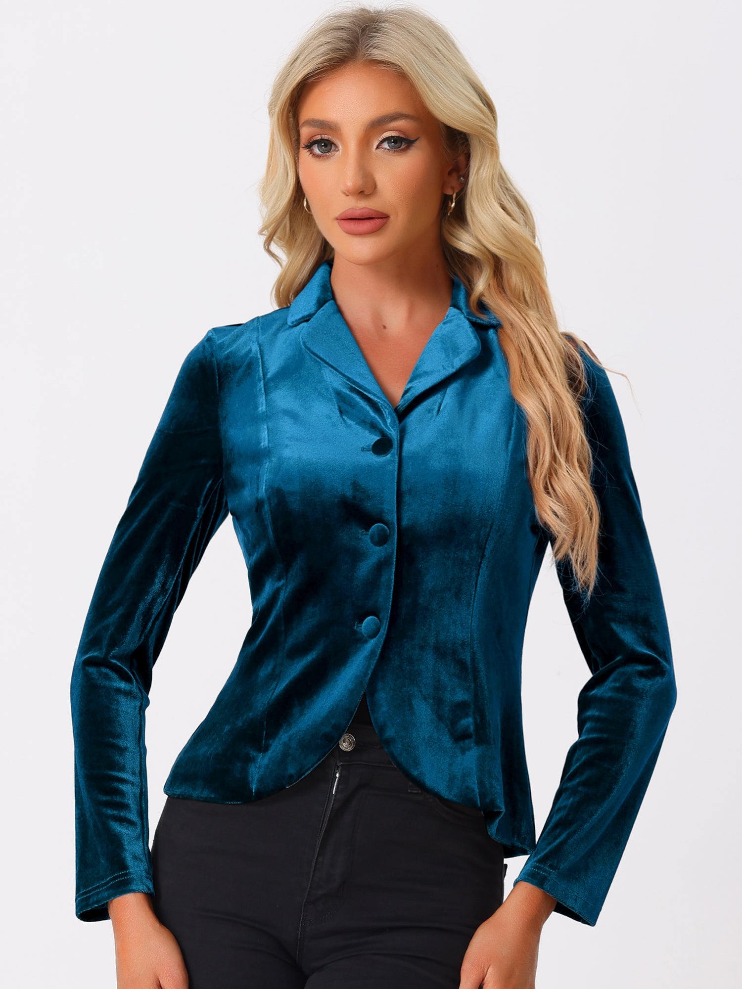 Marynarka Damska do Biura z Klapami | Elegancka Marynarka