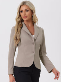 Marynarka Damska do Pracy z Kołnierzem z Klapami | Elegancka Marynarka