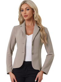 Marynarka Damska do Pracy z Kołnierzem z Klapami | Elegancka Marynarka