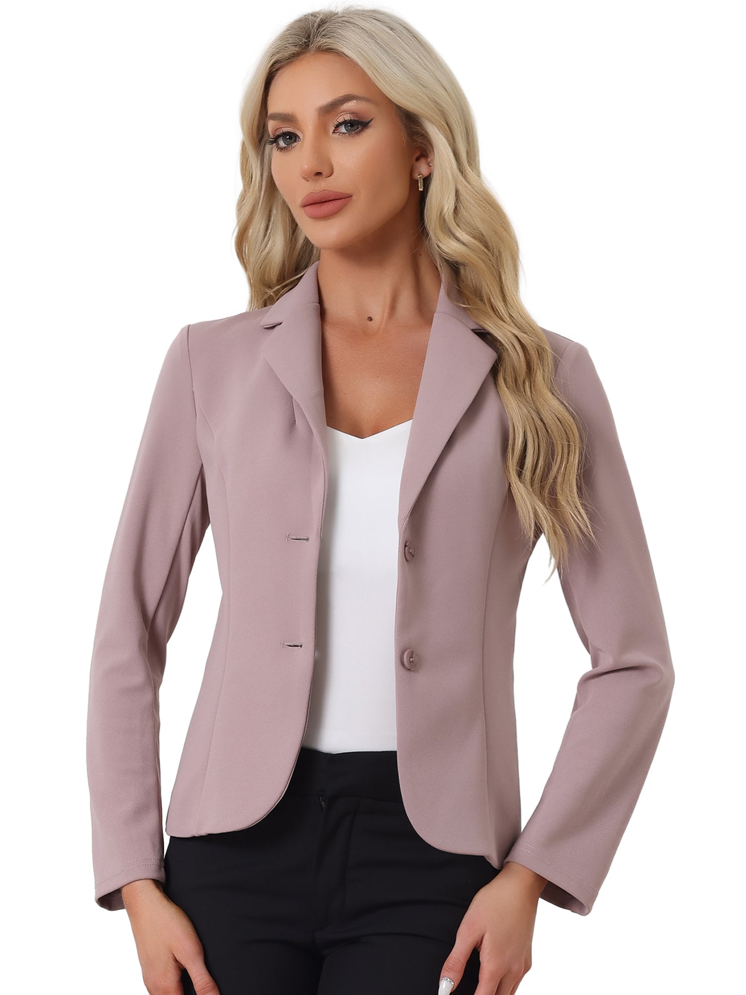 Marynarka Damska do Pracy z Kołnierzem z Klapami | Elegancka Marynarka