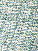 Elegancka Damska Sukienka Midi w Kratę | Bez Rękawów z Fiszbinką