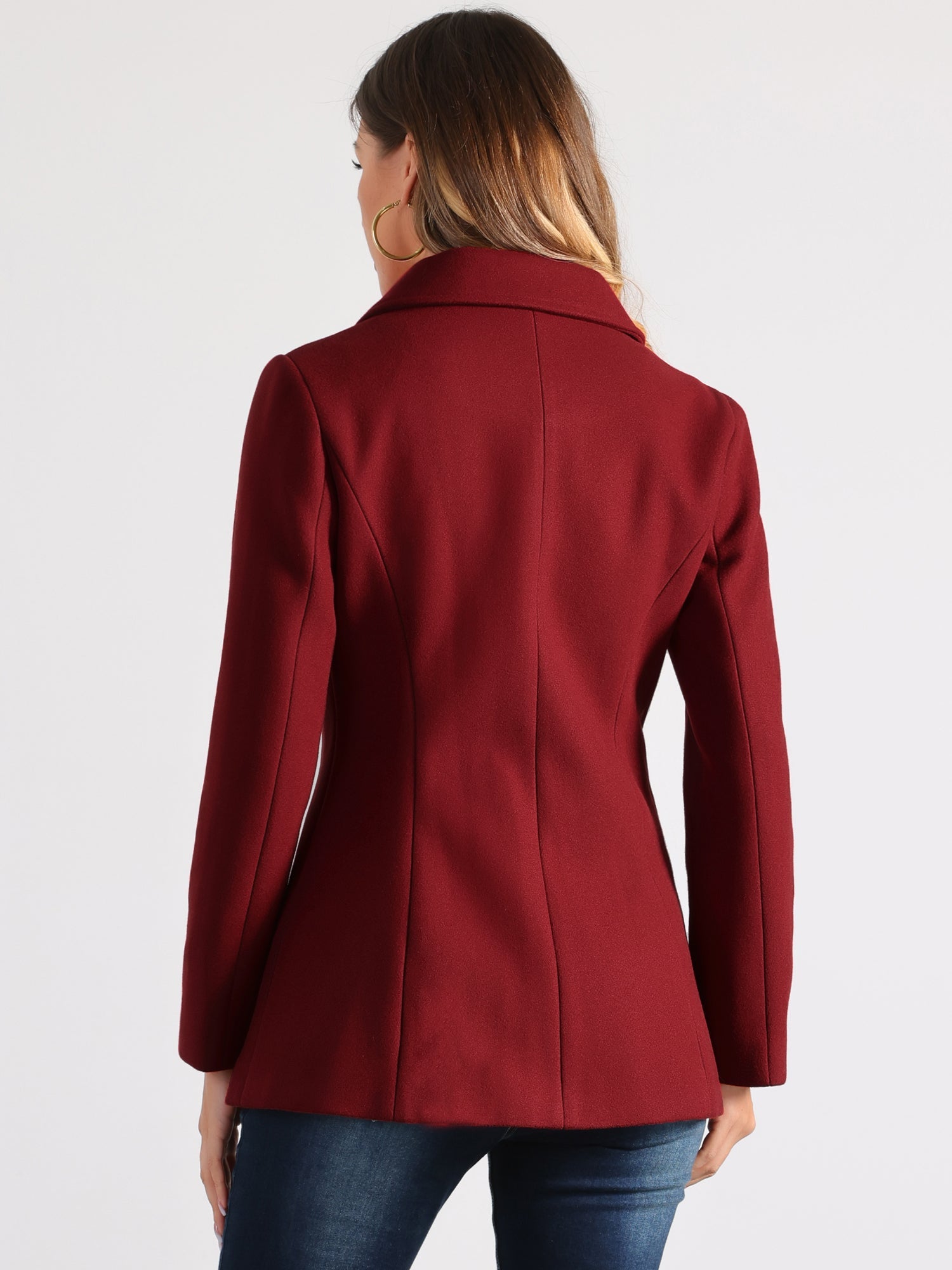 Płaszcz Damski Zimowy do Pracy o Klasycznym Kroju | Elegancki Trencz Damski