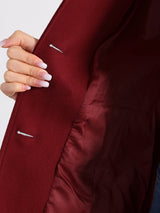 Płaszcz Damski Zimowy do Pracy o Klasycznym Kroju | Elegancki Trencz Damski