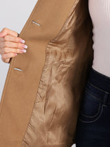 Płaszcz Damski Zimowy do Pracy o Klasycznym Kroju | Elegancki Trencz Damski