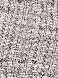 Elegancka Damska Sukienka Midi w Kratę | Bez Rękawów z Fiszbinką