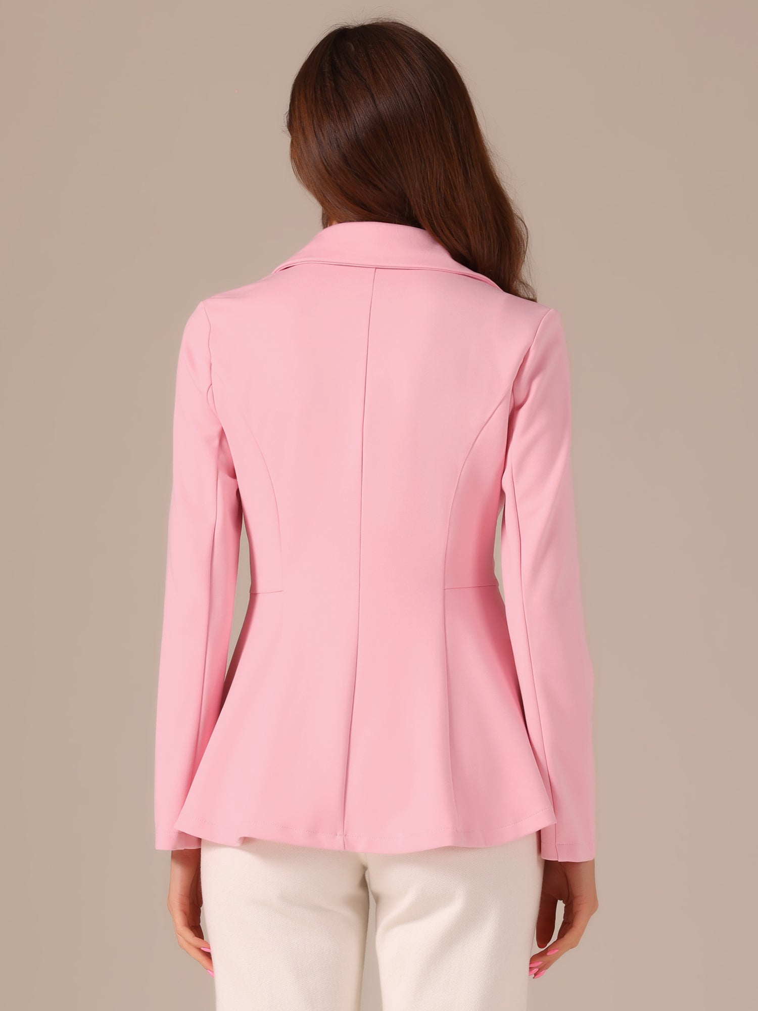 Damska Kurtka Peplum z Asymetrycznym Dołem | Stylowa Kurtka