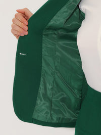 Damski Garnitur Dwuczęściowy Marynarka i Spódnica | Styl Biznesowy