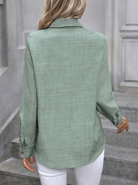 Damska Koszula do Pracy z Długim Rękawem | Klasyczna Koszula Biuro