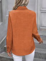 Damska Koszula do Pracy z Długim Rękawem | Klasyczna Koszula Biuro