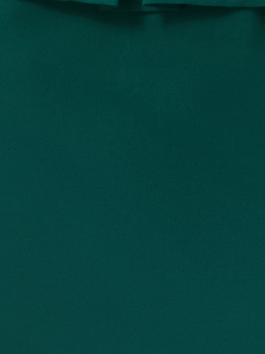 Elegancka Sukienka Ołówkowa z Baskinką | Sukienka Biuro–Elegancja