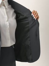 Damski Garnitur Dwuczęściowy Marynarka i Spódnica | Styl Biznesowy