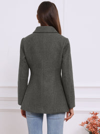 Płaszcz Damski Zimowy do Pracy o Klasycznym Kroju | Elegancki Trencz Damski