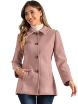 Płaszcz Damski Zimowy do Pracy o Klasycznym Kroju | Elegancki Trencz Damski