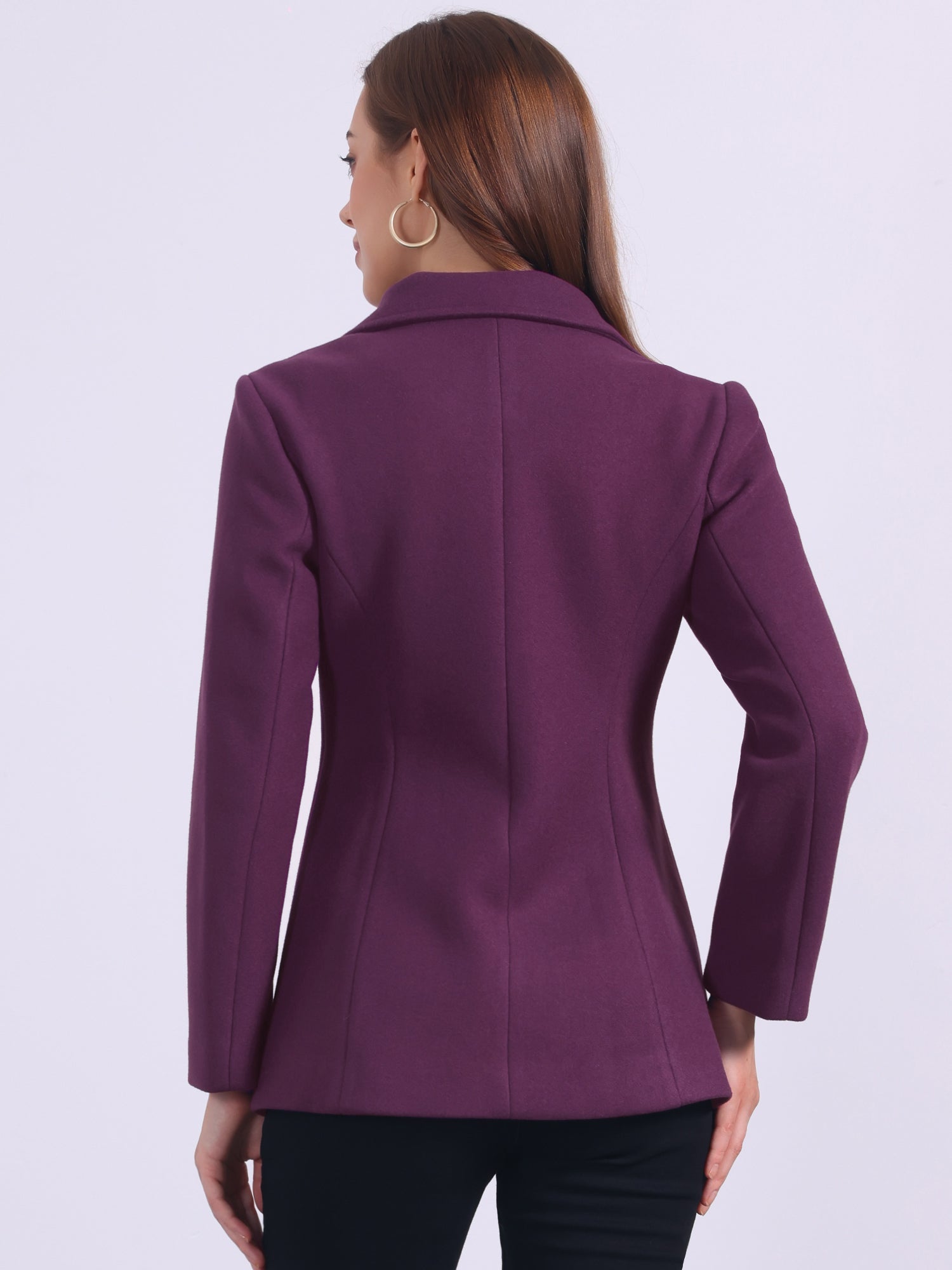 Płaszcz Damski Zimowy do Pracy o Klasycznym Kroju | Elegancki Trencz Damski