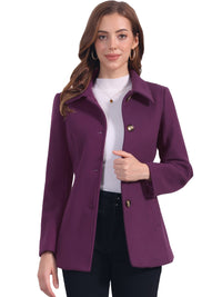 Płaszcz Damski Zimowy do Pracy o Klasycznym Kroju | Elegancki Trencz Damski