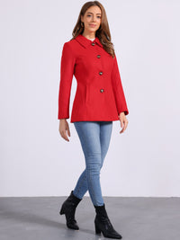 Płaszcz Damski Zimowy do Pracy o Klasycznym Kroju | Elegancki Trencz Damski