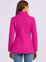 Płaszcz Damski Zimowy do Pracy o Klasycznym Kroju | Elegancki Trencz Damski