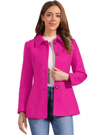 Płaszcz Damski Zimowy do Pracy o Klasycznym Kroju | Elegancki Trencz Damski