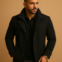 Męska kurtka zimowa przeciwdeszczowa | Ocieplana kurtka męska na zimę