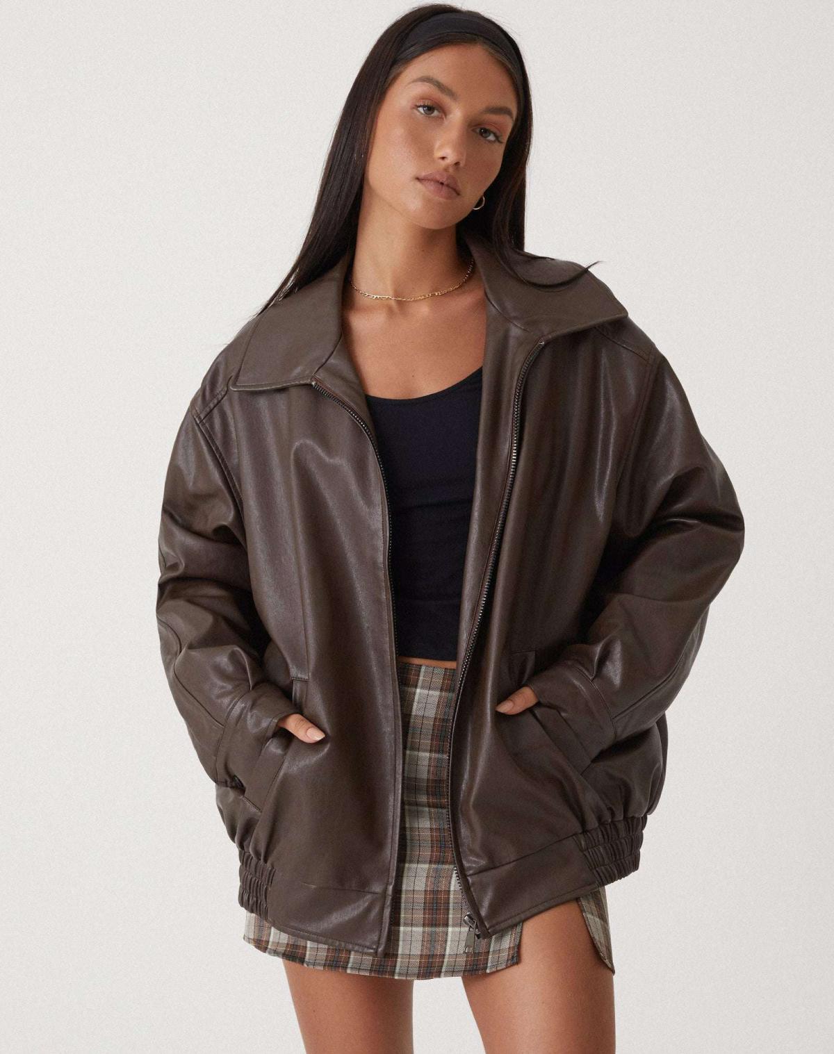 Damska Kurtka Zimowa Oversize o Luźnym Kroju | Stylowa Kurtka