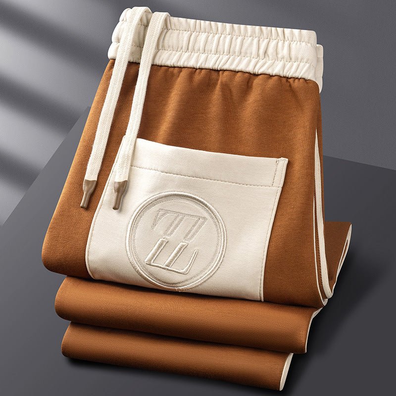 Dres Męski Nowoczesny z Elastycznej Dzianiny | Stylowy Komplet Dresowy na Co Dzień