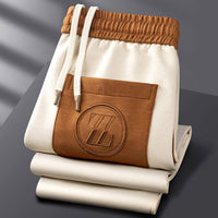 Dres Męski Nowoczesny z Elastycznej Dzianiny | Stylowy Komplet Dresowy na Co Dzień