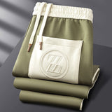 Dres Męski Nowoczesny z Elastycznej Dzianiny | Stylowy Komplet Dresowy na Co Dzień