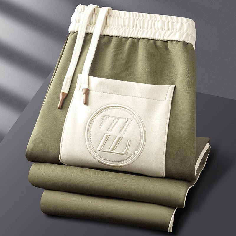 Dres Męski Nowoczesny z Elastycznej Dzianiny | Stylowy Komplet Dresowy na Co Dzień