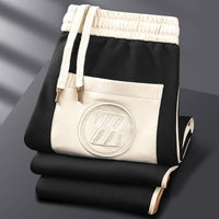 Dres Męski Nowoczesny z Elastycznej Dzianiny | Stylowy Komplet Dresowy na Co Dzień